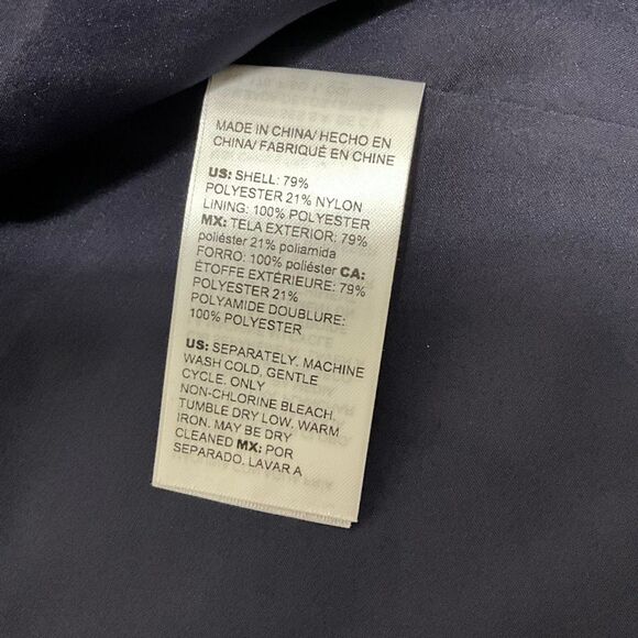 CHICO’S Long Satin Tapestry Jacket - Picture 5 of 5